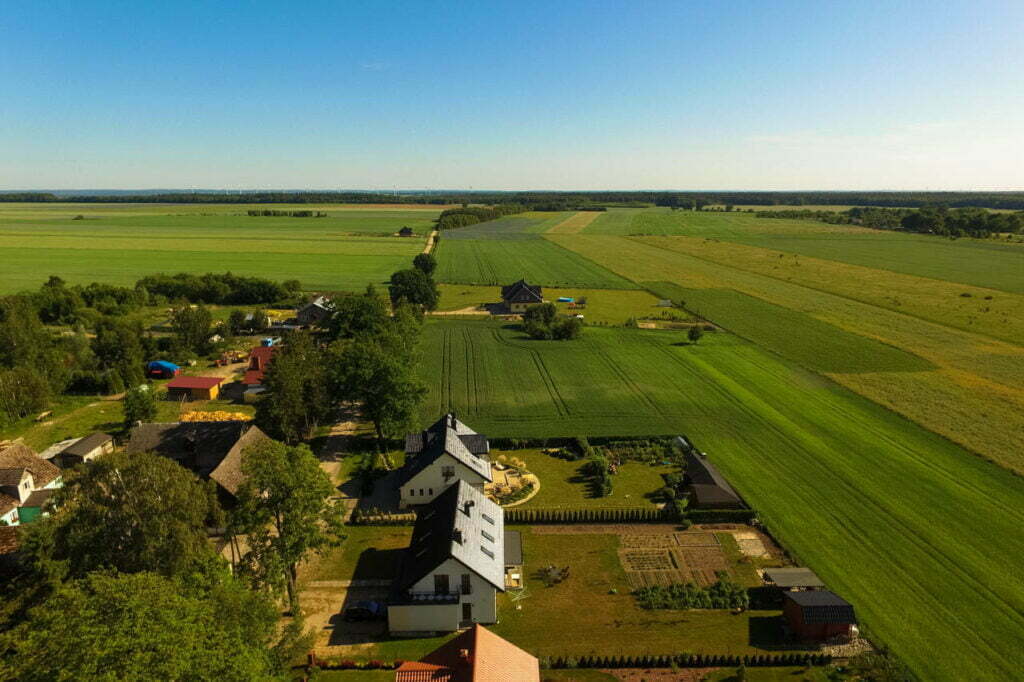 Bierkowo, działki